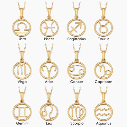 Zodia™ | 18K Gold Zodiac Sign Necklace